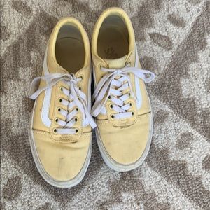 Gently Used Yellow Vans